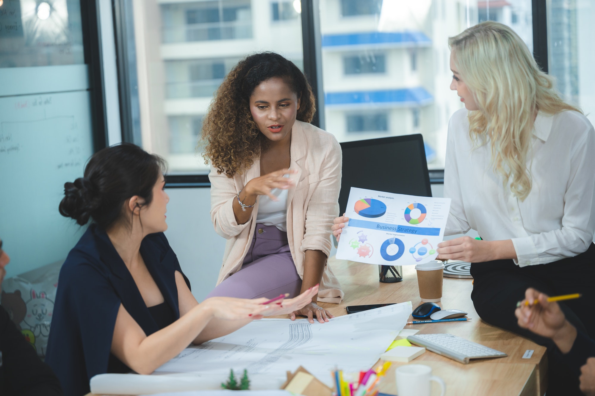 business team creative person